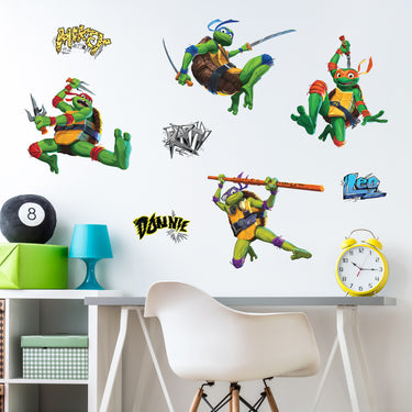 Teenage Mutant Ninja Turtles Mayhem Wall Decals